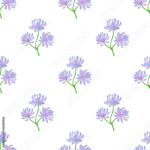 Pattern with violet pattern