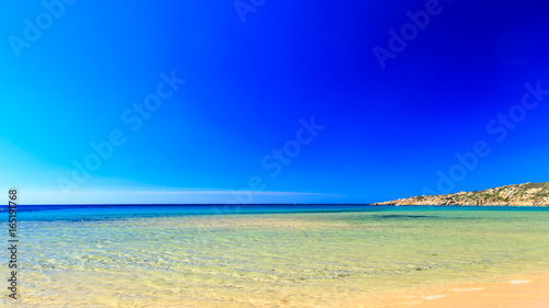 The beach of Chia su Giudeu, Sardinia © zakaz86