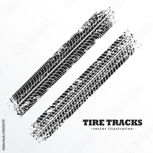 wheel tire tracks background design