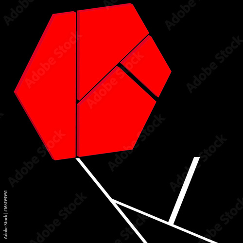 Anschnitt K schwarz