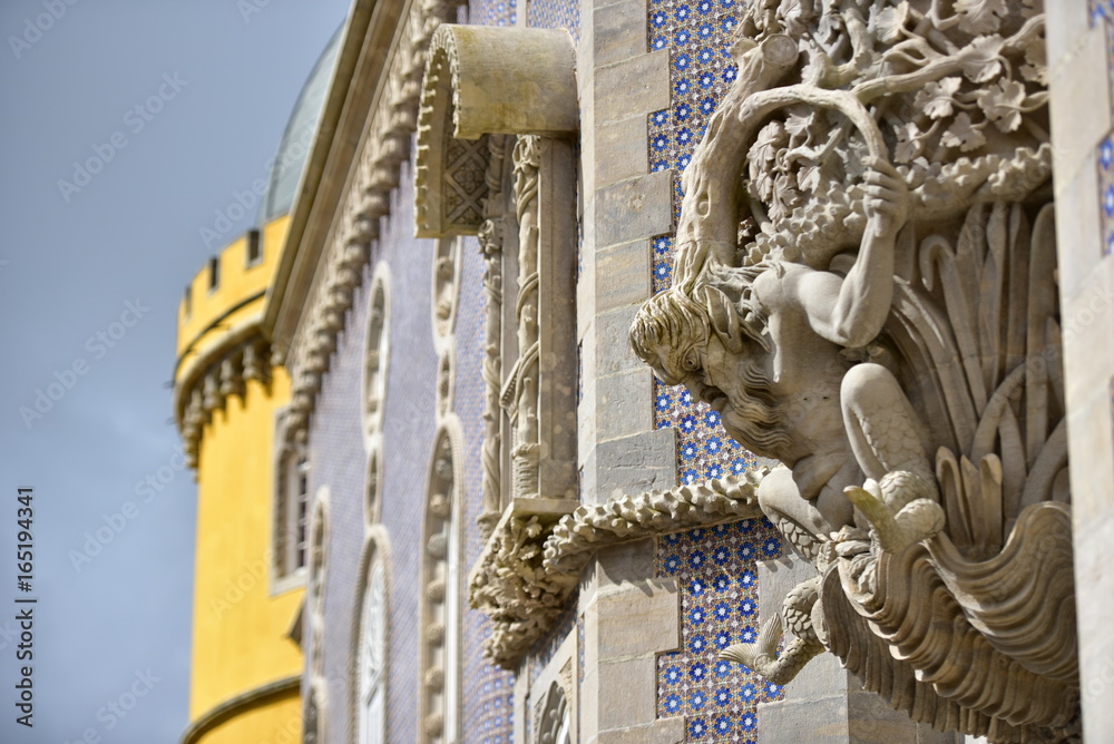 Obraz premium château palais Sintra Pena Portugal Lisbonne