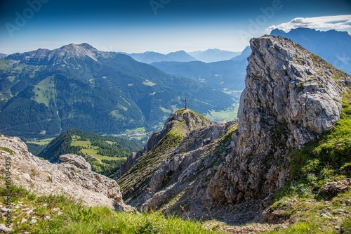 Berg Alpen Zugspitze Ehrwald Österreich Wandern