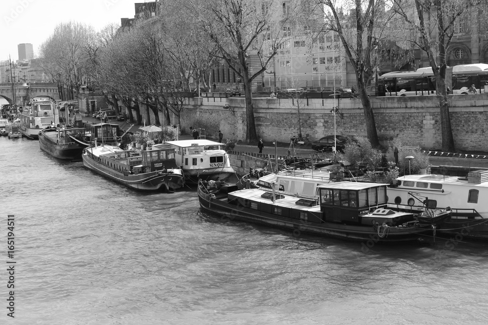 Paris, la Seine, bateau