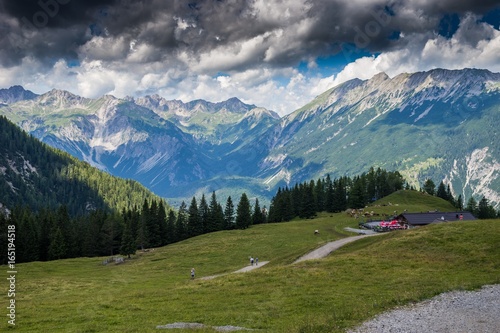 Berg Alpen Zugspitze Ehrwald Österreich Wandern