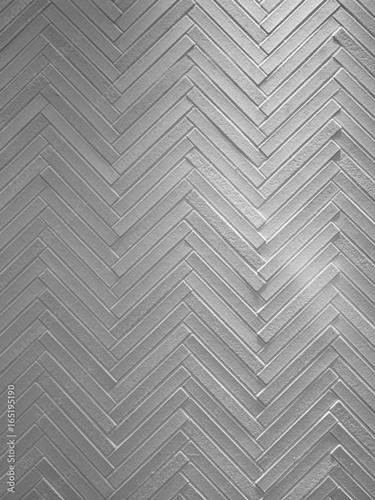 zigzag pattern of decorated concrete wall zigzag pattern of decorated concrete wall