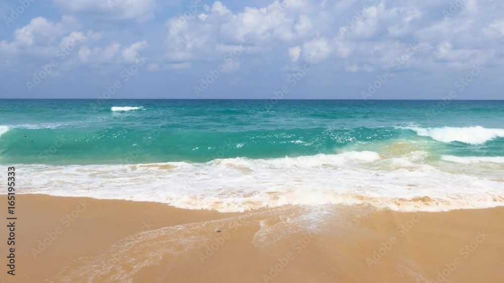 Clear sea White sand phuket beach Thailand Clear sea White sand phuket beach Thailand