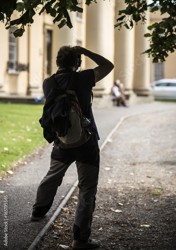 Photographer at work