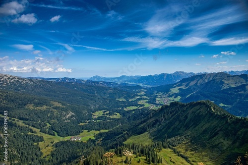Berge Alpen Oberstdorf Deutschland   sterreich