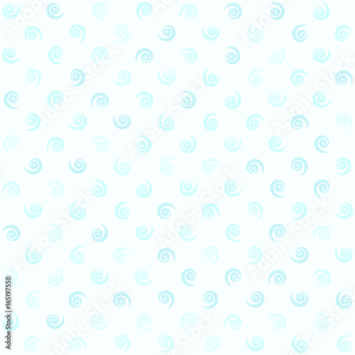 Spiral pattern. Seamless vector