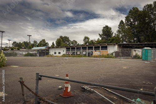 Abandoned Car Dealership