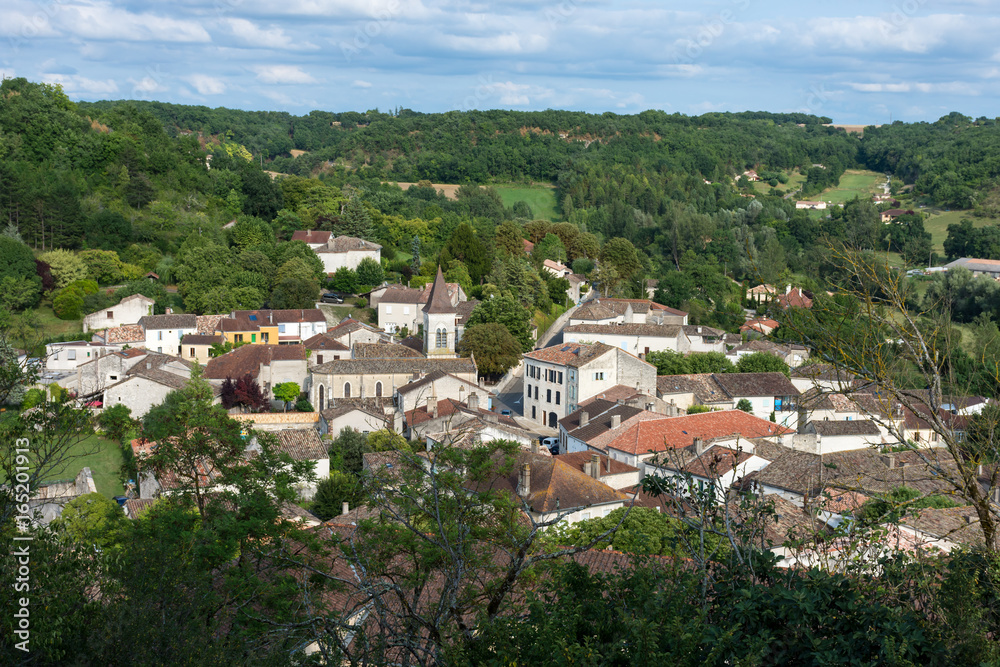 Village de Montcuq, Lot, France