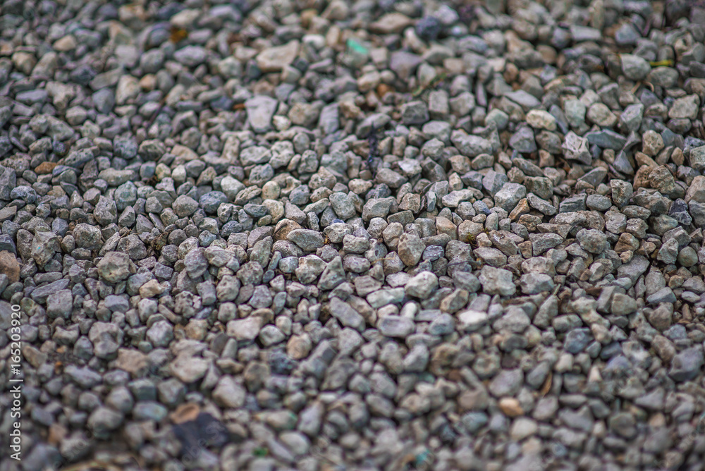 Crushed stone texture background Crushed stone texture background