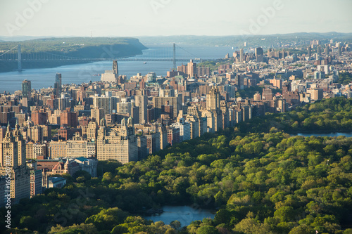 View on central park in New York