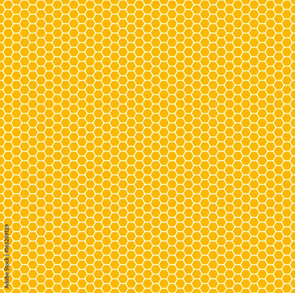 Honeycomb seamless pattern. Vector hexagon background Honeycomb seamless pattern. Vector hexagon background