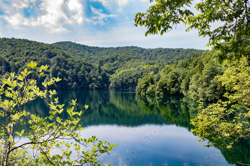 Traumhaftes Wetter im National Park Plitvicer Seen