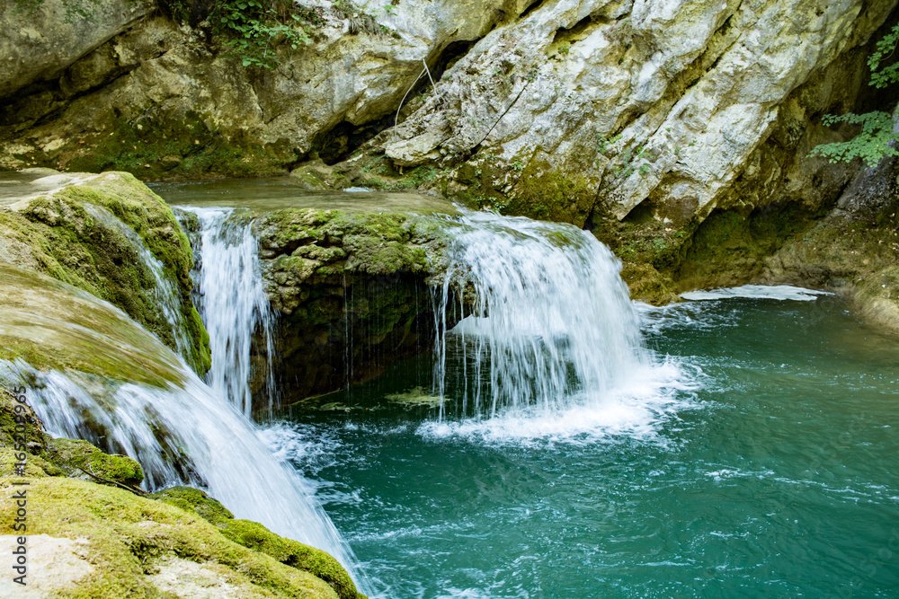 Im Nationalpark Plitvicer Seen in Kroatien