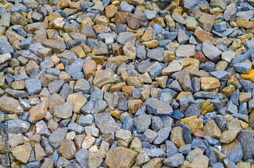 Texture crushed stone