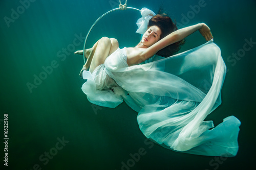 Girl in a river