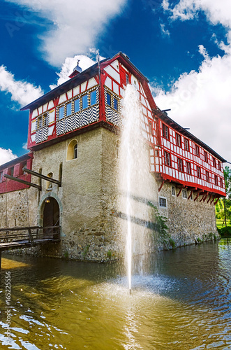 Wasserburg Schloss Hagenwil in Amriswil, Thurgau, Schweiz photo