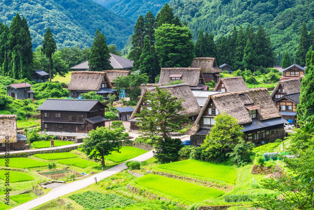 世界遺産　五箇山　相倉集落