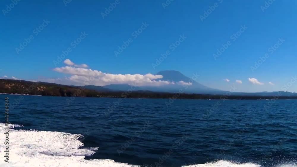 Volcano Agung Bali Ocean view Volcano Agung Bali Ocean view