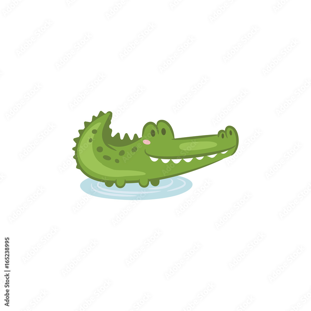 Naklejka premium Alligator