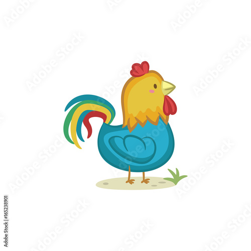 Colorful Rooster