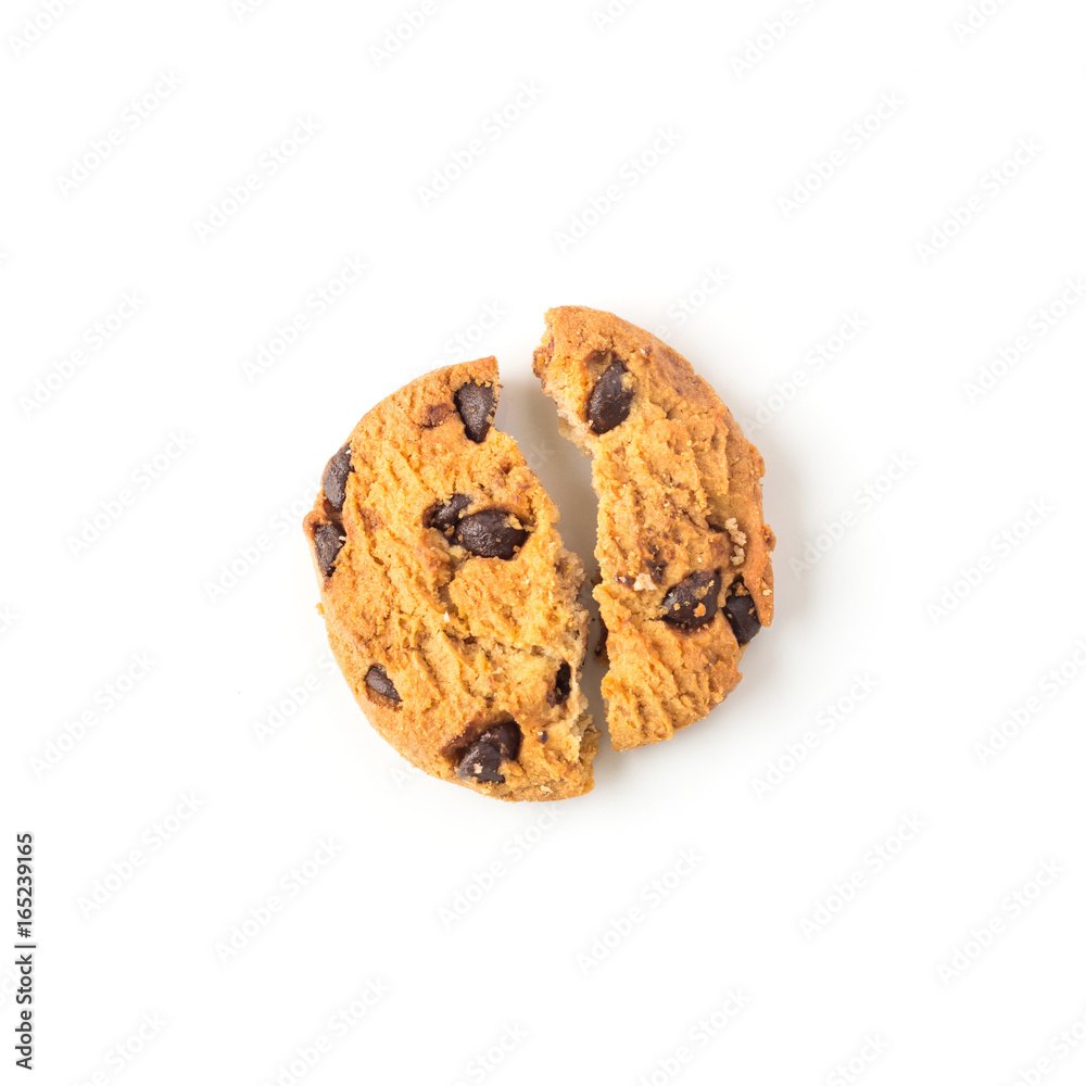 homemade cookies on white background homemade cookies on white background