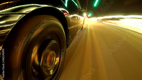 Stop motion animation driving 