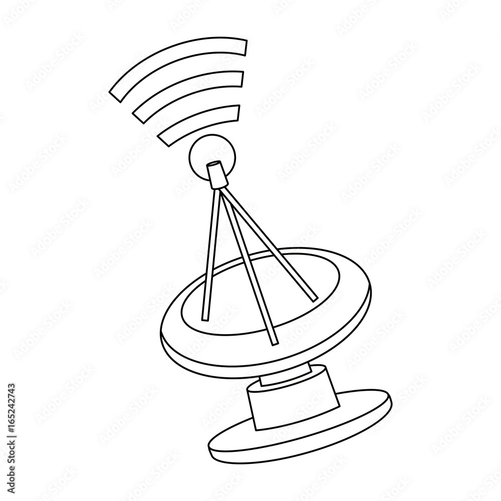 radar satellite dish communication antenna signal radar satellite dish communication antenna signal