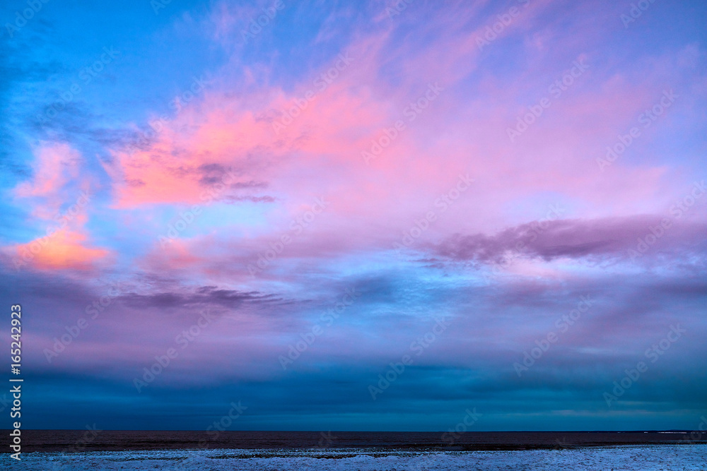 Obraz premium Beautiful Sunset Clouds