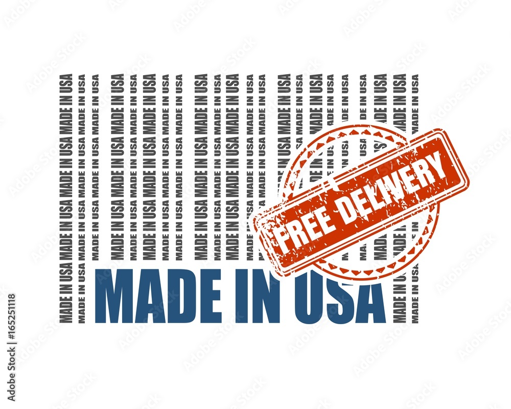 Made In USA Barcode Vector Illustration Free Delivery Stamp Stock made-in-usa-barcode-vector-illustration-free-delivery-stamp-stock