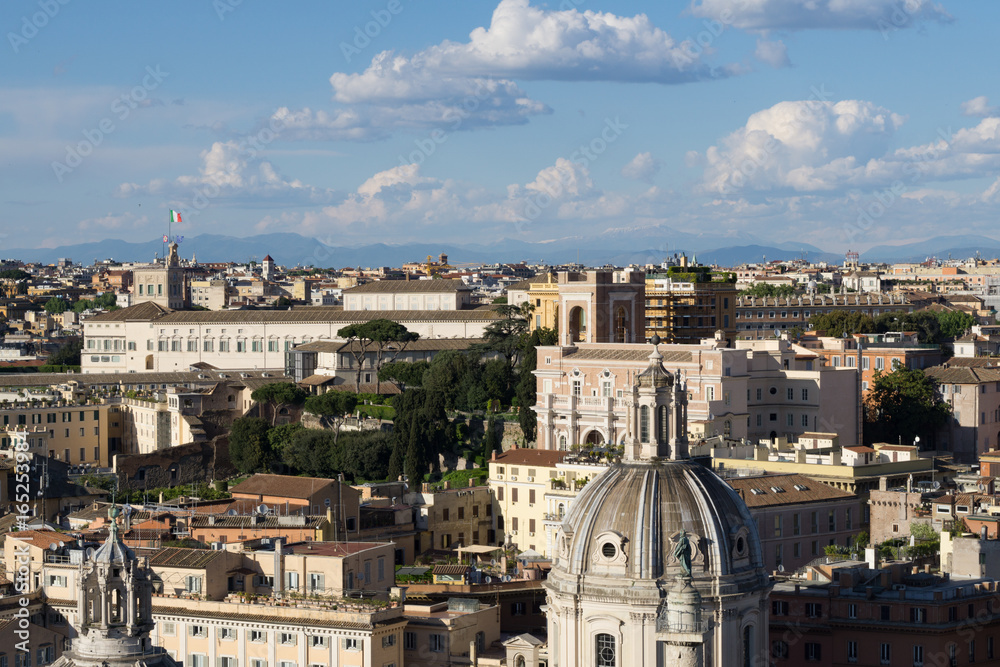 View of Rome from Altare della Patria (Victor Emmanuel)
