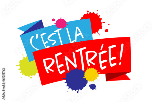 C'est la rentrée