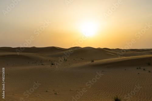 Desert Sunset in Dubai