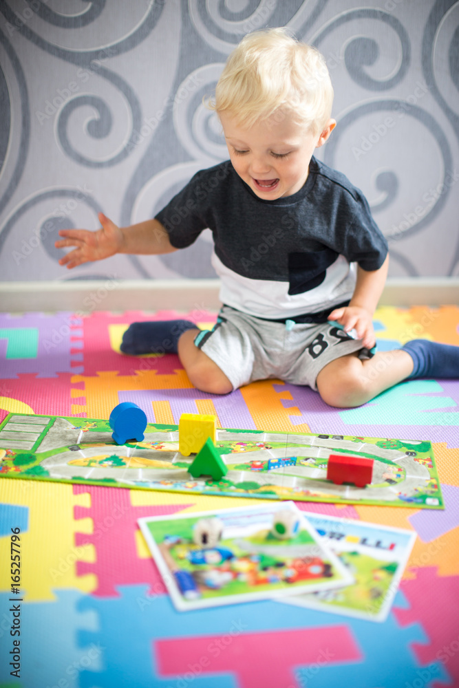 Fototapeta premium große Freude am Spielen