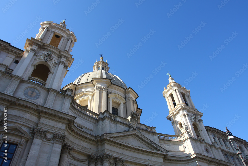 Historical sights of the ancient city of Rome
