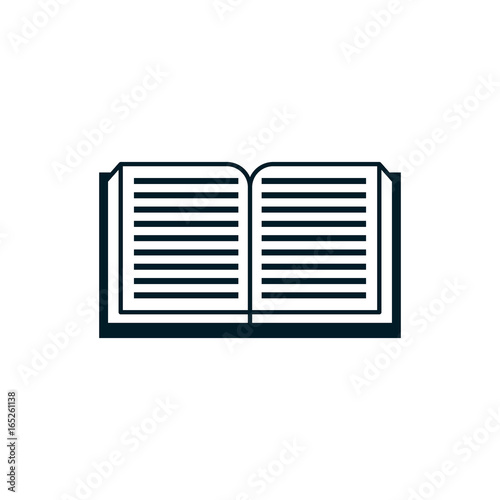 open book - Simple icon