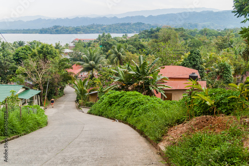View of Livingston village, Guatemala