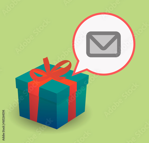 Long shadow present with an envelope