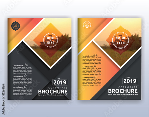Multipurpose modern corporate business flyer layout design. Suitable for flyer, brochure, book cover and annual report. 8.5x11 inches document layout template background with bleeds.