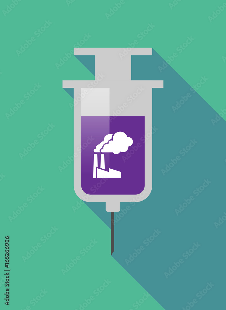 Long shadow syringe with a factory Long shadow syringe with a factory
