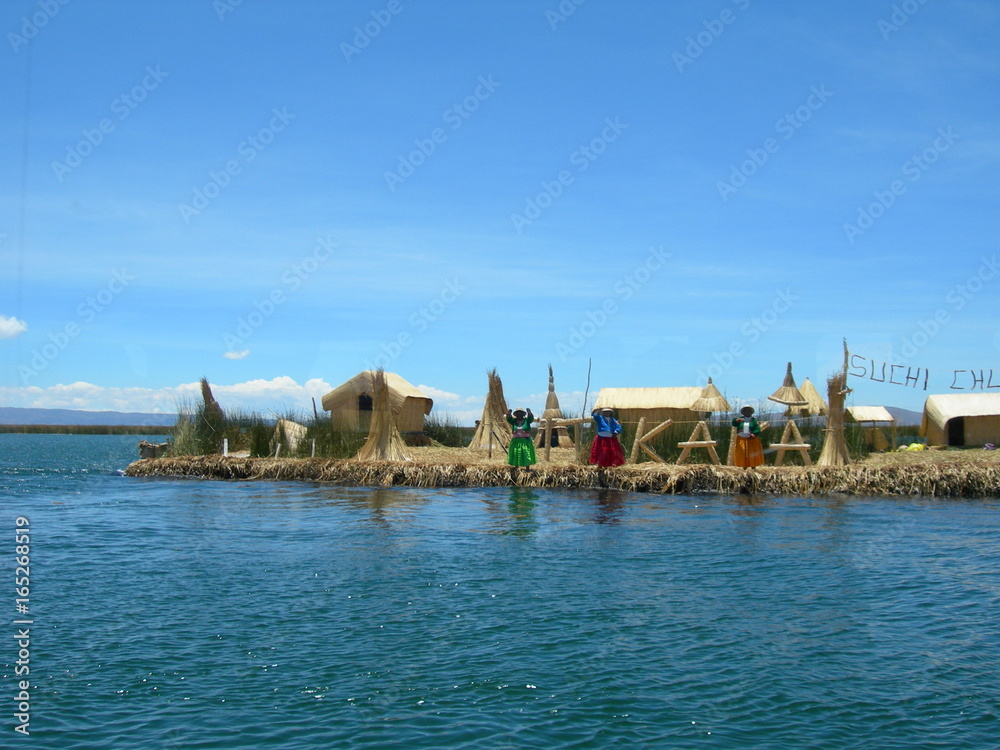 lac titicaca-pérou-iles flottantes lac titicaca-pérou-iles flottantes