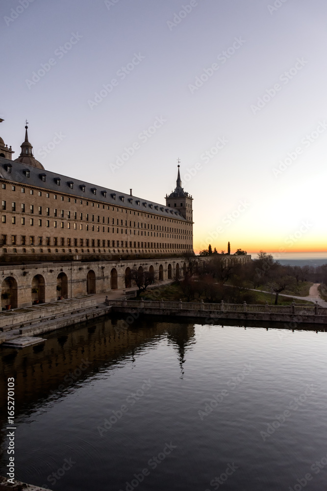 Vista del Monasterio del Escorial