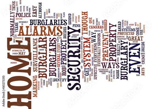 THE BEST WAYS TO PREVENT BURGLARY Text Background Word Cloud Concept