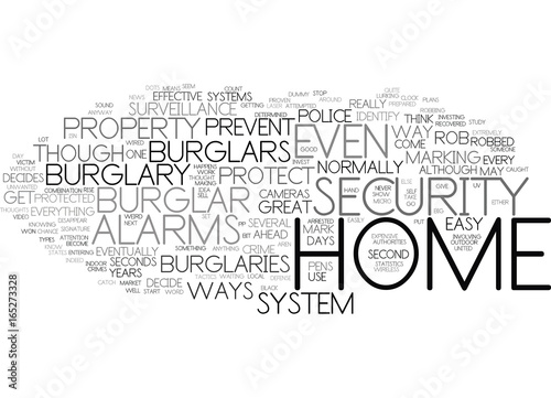 THE BEST WAYS TO PREVENT BURGLARY BROUGHT BY NICHEBLOWERCOM Text Background Word Cloud Concept