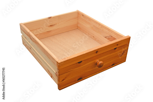 Fotografering wooden drawer