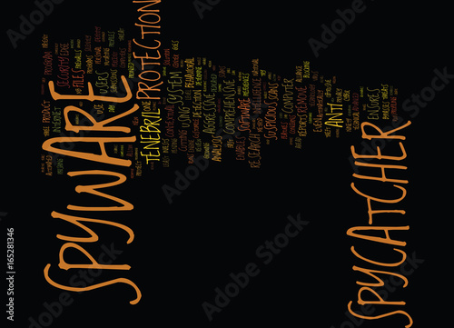 TENEBRIL SPYCATCHER REVIEW Text Background Word Cloud Concept