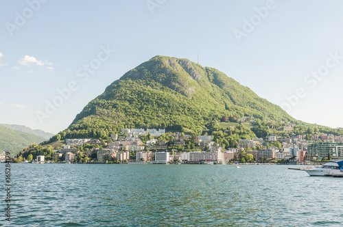 Lugano, Stadt, Altstadt, Luganersee, See, Lago di Lugano, Seeufer, Seerundfahrt, San Salvatore, Ausflugsberg, Wanderweg, Frühling, Sommer, Tessin, Schweiz