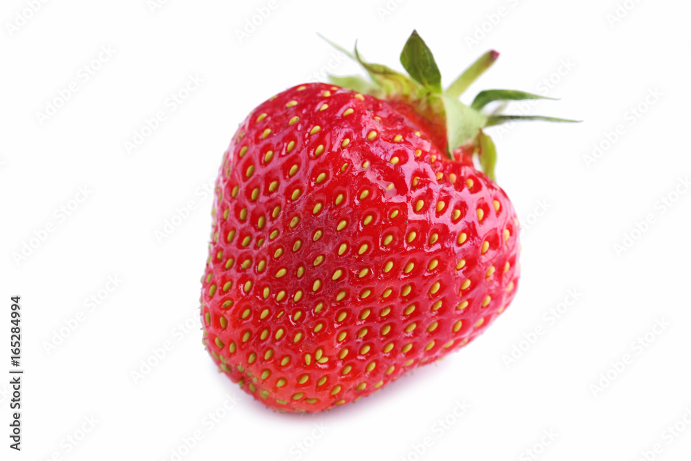 Fresh strawberry isolated on white background Fresh strawberry isolated on white background